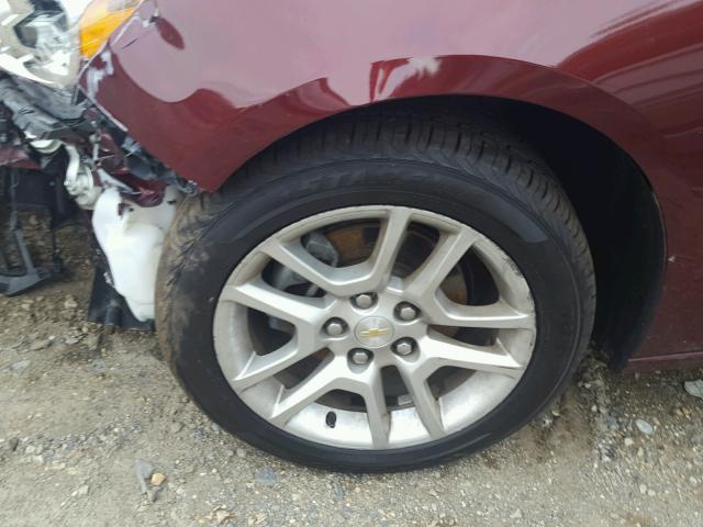 1G11C5SL9FF245782 - 2015 CHEVROLET MALIBU 1LT BURGUNDY photo 9