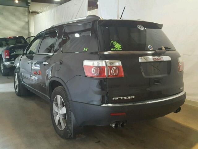 1GKKVRED4CJ391585 - 2012 GMC ACADIA SLT 黑色 照片 3