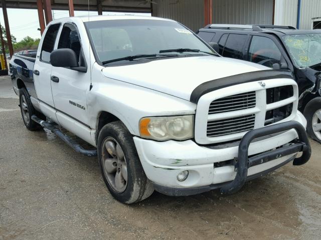 1B7HA18Z02J116255 - 2002 DODGE RAM 1500 WHITE photo 1