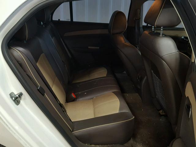 1G1ZE5EB7AF214541 - 2010 CHEVROLET MALIBU LTZ 白色 照片 6