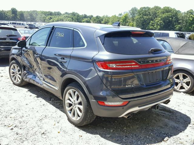 5LMCJ2A96FUJ19734 - 2015 LINCOLN MKC GRAY photo 3