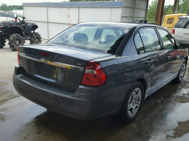1G1ZS58N88F106390 - 2008 CHEVROLET MALIBU LS ნაცრისფერი ფოტო 4
