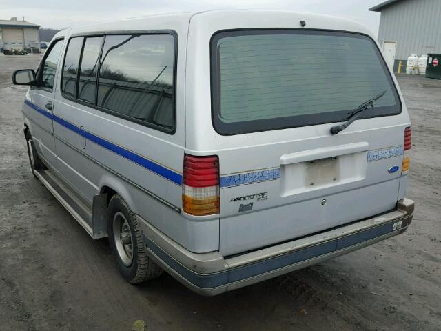 1FMDA31U8MZB23740 - 1991 FORD AEROSTAR SILVER photo 3