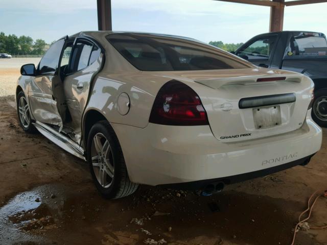2G2WR554161214974 - 2006 PONTIAC GRAND PRIX WHITE photo 3