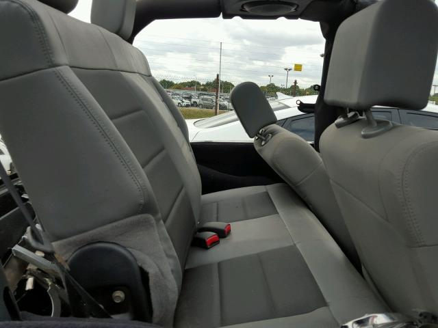 1J4AA2D17AL154764 - 2010 JEEP WRANGLER S BLACK photo 6