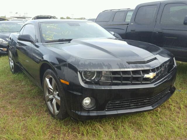 2G1FJ1EJ7C9154044 - 2012 CHEVROLET CAMARO SS BLACK photo 1