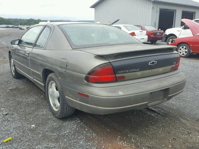 2G1WW12M3V9182152 - 1997 CHEVROLET MONTE CARL 灰色 照片 3