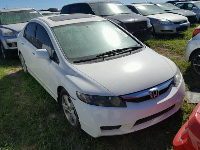 2HGFA16669H346315 - 2009 HONDA CIVIC WHITE photo 1