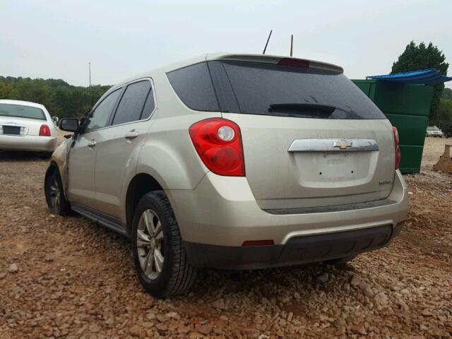 2GNALBEK6D6318548 - 2013 CHEVROLET EQUINOX LS GOLD photo 3