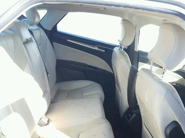 3FA6P0K97FR269287 - 2015 FORD FUSION SILVER photo 6