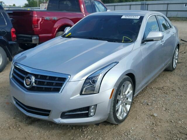 1G6AE5SXXD0137629 - 2013 CADILLAC ATS PREMIU SILVER photo 2