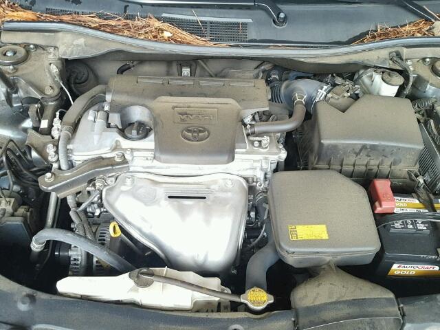 4T1BF1FKXCU134822 - 2012 TOYOTA CAMRY BASE BLUE photo 7