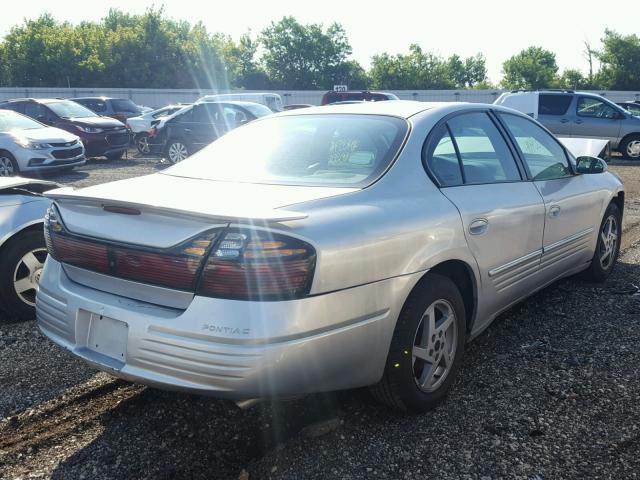 1G2HX52K634110840 - 2003 PONTIAC BONNEVILLE SILVER photo 4