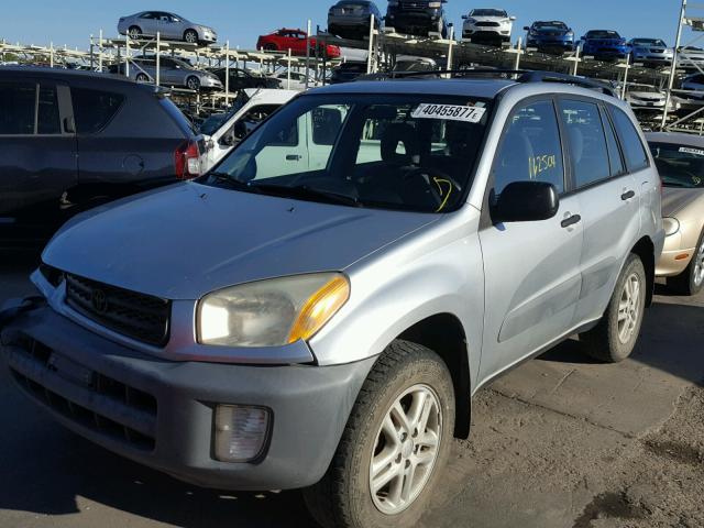 JTEHH20V010024735 - 2001 TOYOTA RAV4 SILVER photo 2