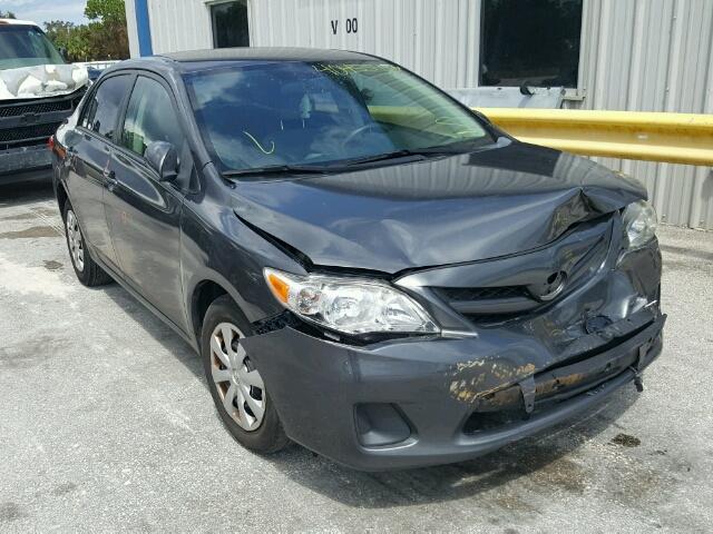 2T1BU4EE9BC721192 - 2011 TOYOTA COROLLA BA GRAY photo 1