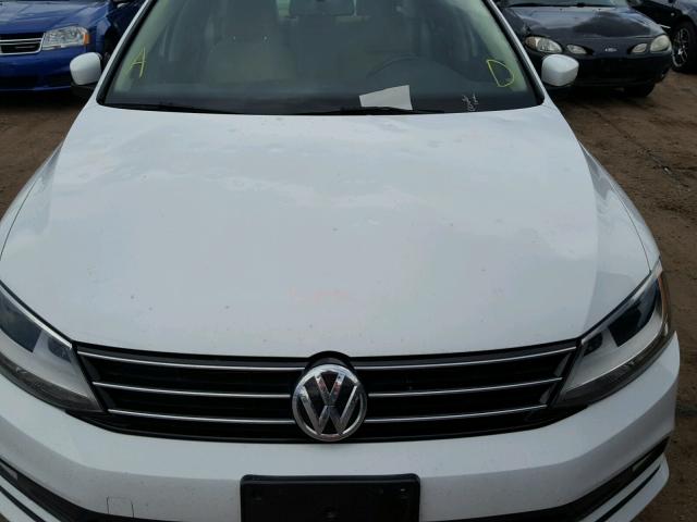 3VWLA7AJ7FM266273 - 2015 VOLKSWAGEN JETTA TDI WHITE photo 9