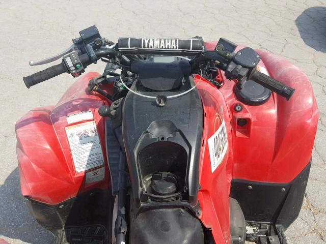 JY4AM09Y27C021554 - 2007 YAMAHA YFM700 FWA RED photo 5