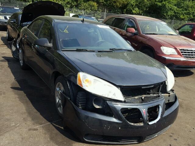 1G2ZG57B494114536 - 2009 PONTIAC G6 BLACK photo 1