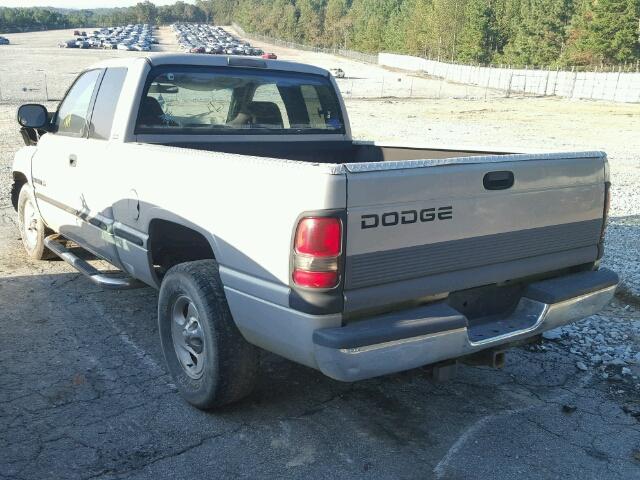 3B7HC13YXXG184550 - 1999 DODGE RAM 1500 SILVER photo 3