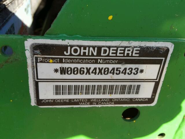 0000W006X4X045433 - 1999 JOHN DEERE GATOR GREEN photo 10