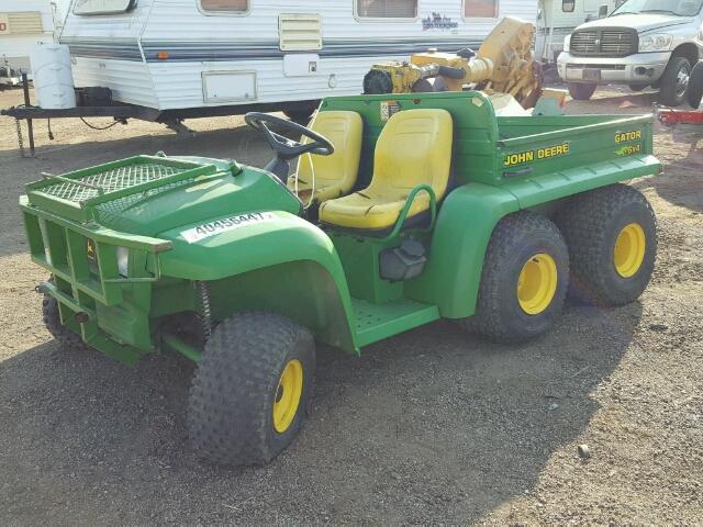 0000W006X4X045433 - 1999 JOHN DEERE GATOR GREEN photo 2