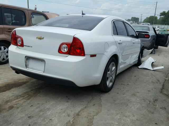 1G1ZG57BX9F172496 - 2009 CHEVROLET MALIBU LS თეთრი ფოტო 4
