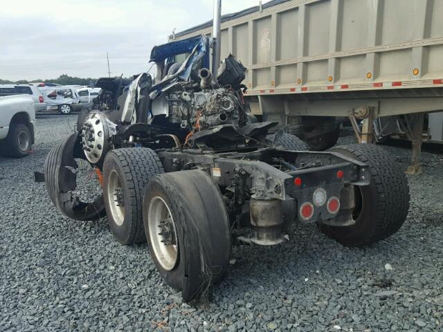 3AKJGBDV8JSJR6283 - 2018 FREIGHTLINER CASCADIA 1 BLUE photo 3