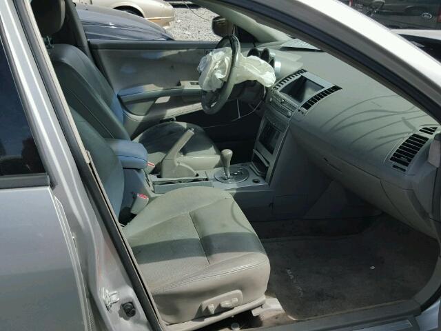 1N4BA41E75C821096 - 2005 NISSAN MAXIMA SE SILVER photo 5