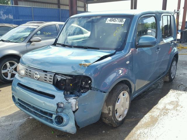 JN8AZ28R09T107865 - 2009 NISSAN CUBE BASE BLUE photo 2