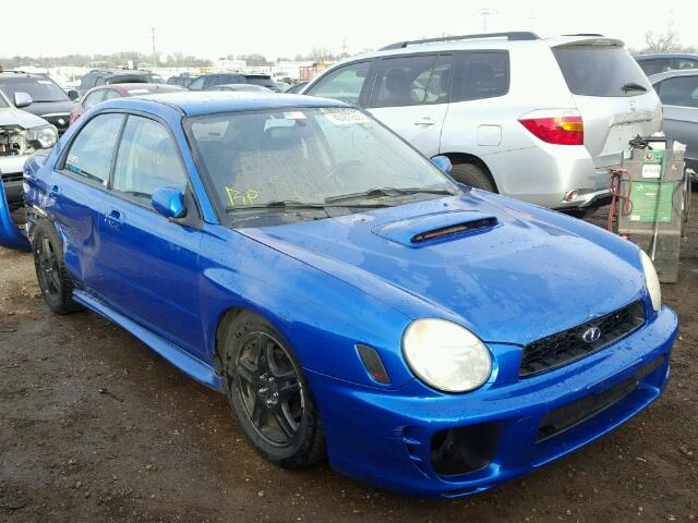 JF1GD29602G523086 - 2002 SUBARU IMPREZA WR BLUE photo 1