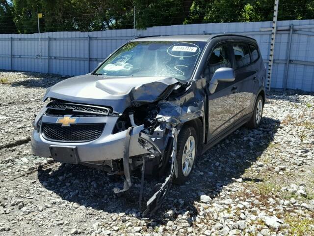 KL77P1EK4EK540647 - 2014 CHEVROLET ORLANDO LS GRAY photo 2