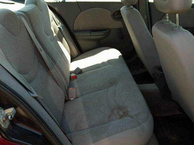 1G8AF52F95Z137985 - 2005 SATURN ION LEVEL MAROON photo 6