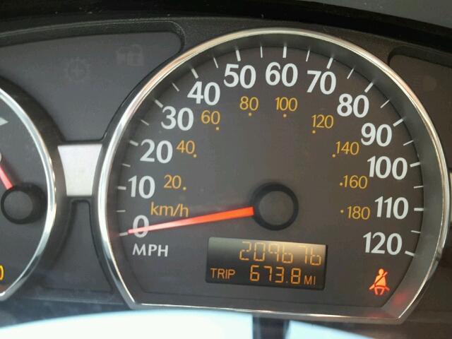 1G8AF52F95Z137985 - 2005 SATURN ION LEVEL MAROON photo 8