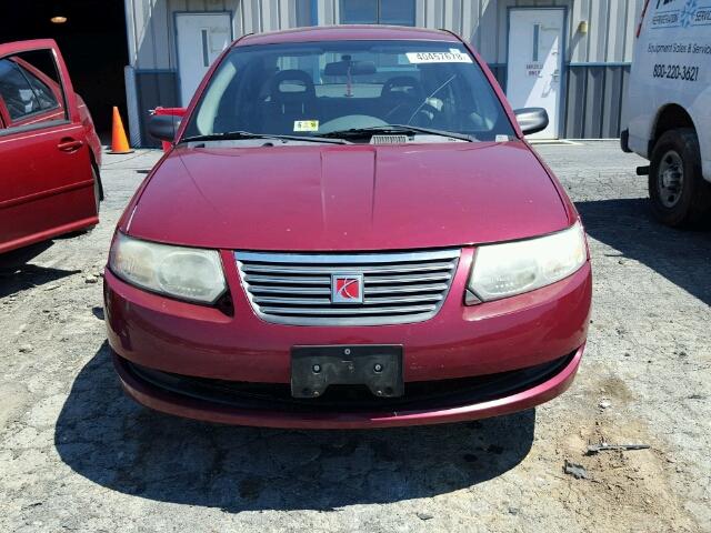 1G8AF52F95Z137985 - 2005 SATURN ION LEVEL MAROON photo 9