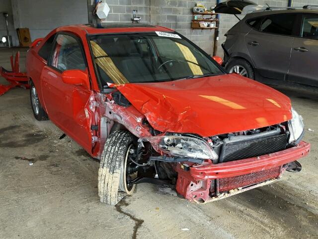 1HGEM22915L018371 - 2005 HONDA CIVIC EX RED photo 1