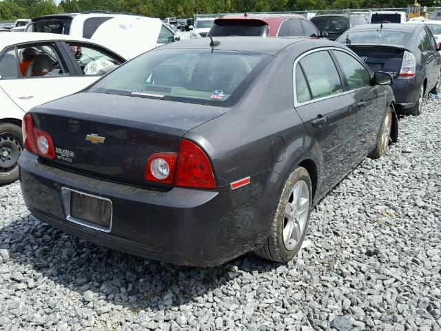 1G1ZA5E17BF215824 - 2011 CHEVROLET MALIBU LS CHARCOAL photo 4