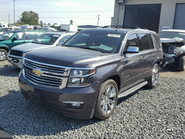 1GNSKCKC2GR196239 - 2016 CHEVROLET TAHOE K150 GRAY photo 2