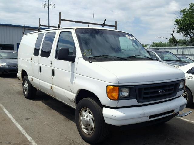 1FTNE24W86HB20785 - 2006 FORD ECONOLINE WHITE photo 1