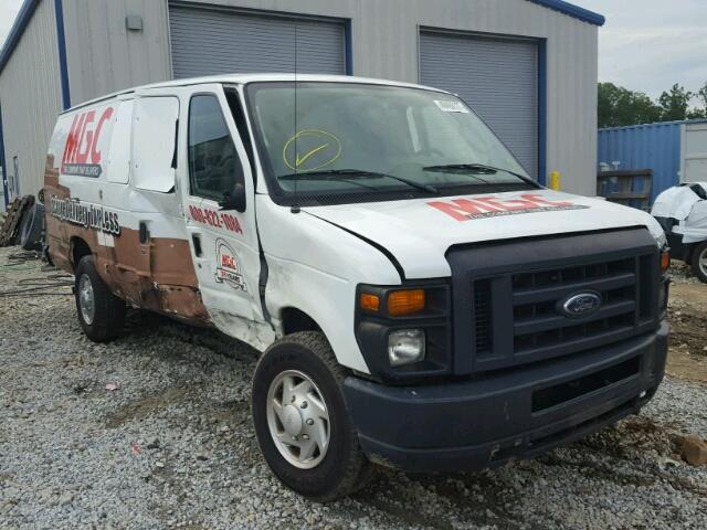 1FTNS2EL8DDA13656 - 2013 FORD ECONOLINE WHITE photo 1