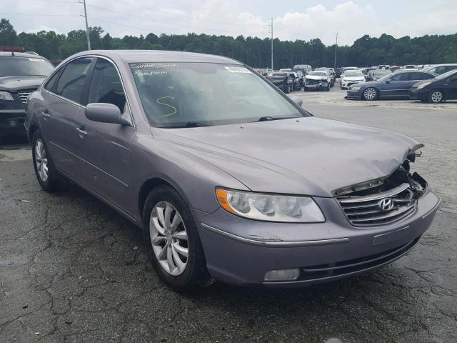 KMHFC46F96A108099 - 2006 HYUNDAI AZERA SE GRAY photo 1