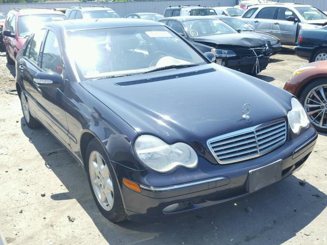 WDBRF84J83F376369 - 2003 MERCEDES-BENZ C 320 4MAT BLUE photo 1