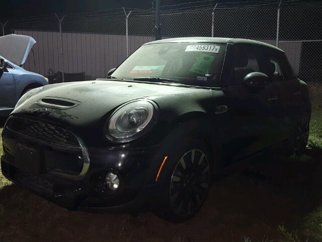 WMWXU3C56G2B66985 - 2016 MINI COOPER S BLACK photo 2