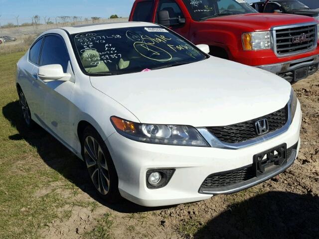 1HGCT2B8XEA001792 - 2014 HONDA ACCORD WHITE photo 1