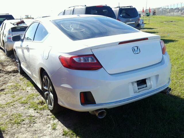 1HGCT2B8XEA001792 - 2014 HONDA ACCORD WHITE photo 3