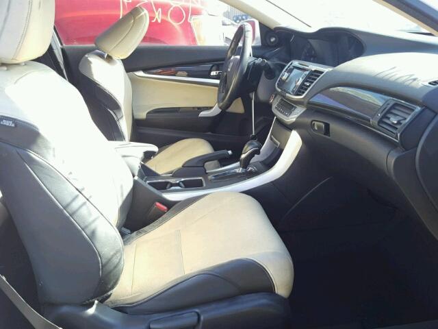 1HGCT2B8XEA001792 - 2014 HONDA ACCORD WHITE photo 5