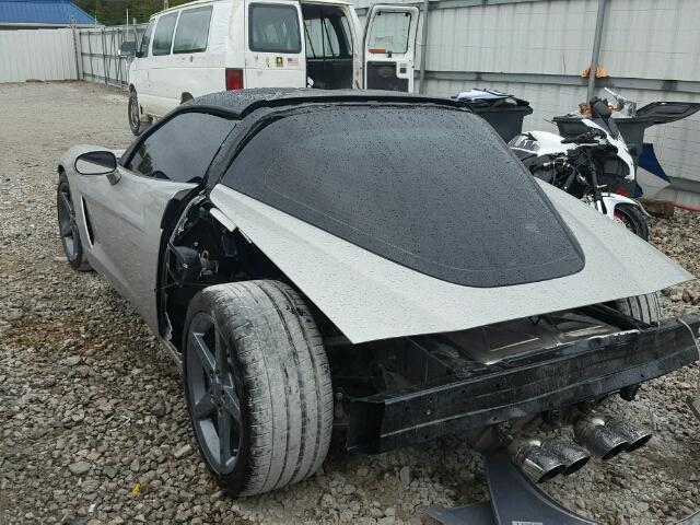 1G1YY26U475131469 - 2007 CHEVROLET CORVETTE SILVER photo 3