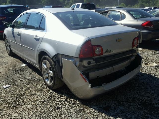1G1ZC5EB5AF259046 - 2010 CHEVROLET MALIBU 1LT 银色 照片 3