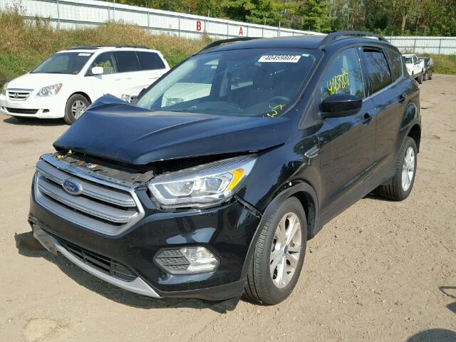 1FMCU0GDXHUA91613 - 2017 FORD ESCAPE SE BLACK photo 2