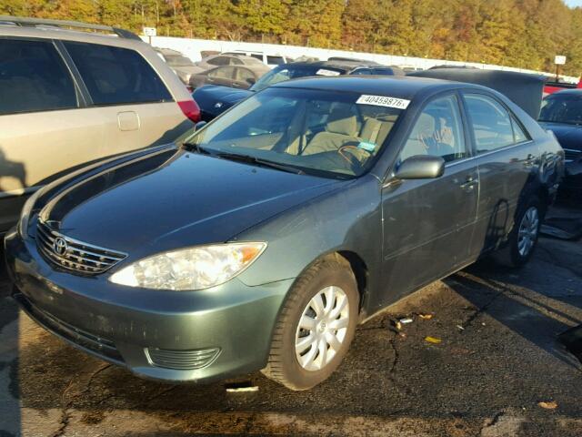 4T1BE32K66U140500 - 2006 TOYOTA CAMRY LE GREEN photo 2