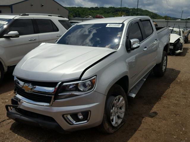 1GCGTCEN0H1181182 - 2017 CHEVROLET COLORADO L SILVER photo 2